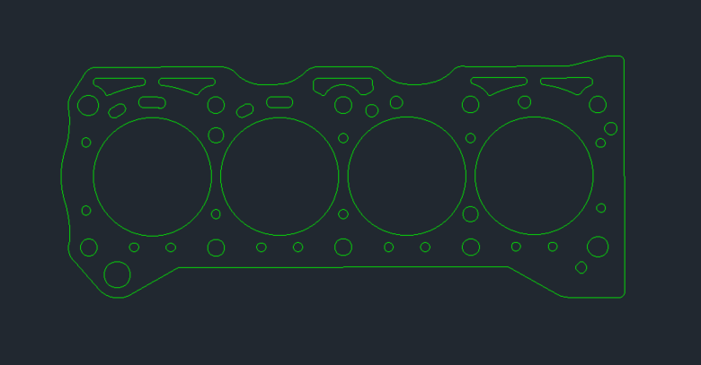 GS-Classic - Suzuki swift/sierra/jimny G13BA 1.3l DOHC  Head Gasket (BN480)